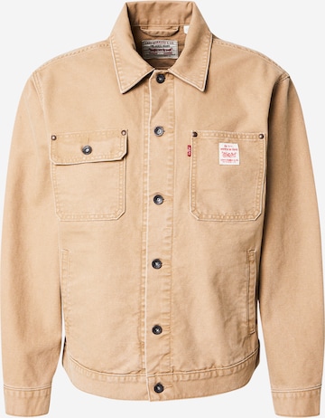 LEVI'S ® Демисезонная куртка 'Sunrise Trucker Jacket' в Коричневый: спереди
