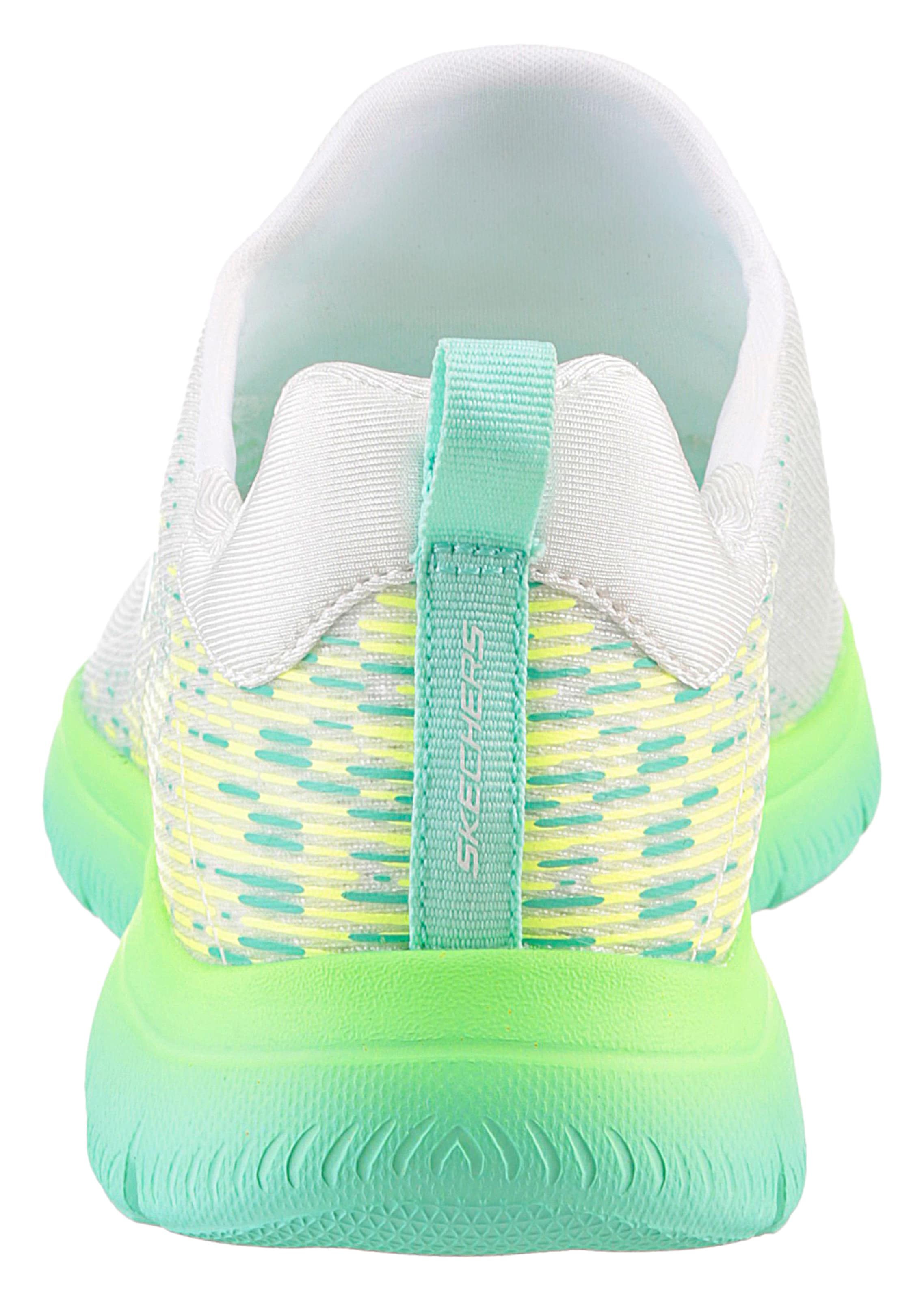 SKECHERS Slip On 'Summits - Morning Glow' in Weiß