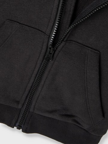 NAME IT Sweat jacket 'Leno' in Black