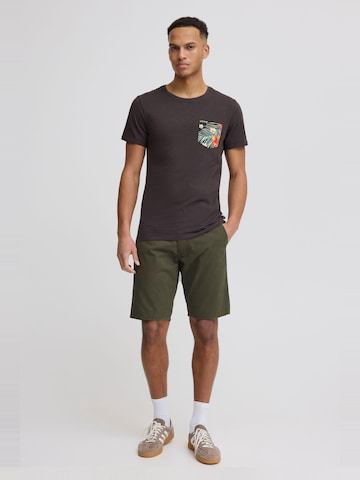 BLEND Regular Chino trousers 'Sasuke' in Green