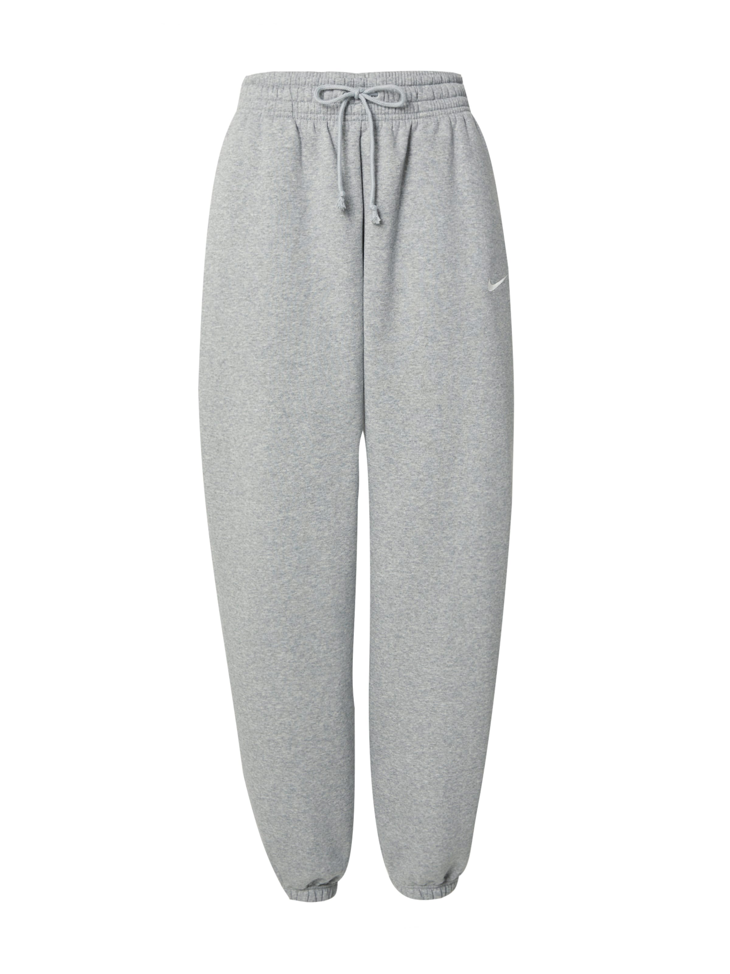 Nike Sportswear - Tapered Calças 'Phoenix' em cinzento: frente