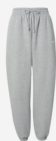 pelēks Nike Sportswear Bikses 'Phoenix': no priekšpuses