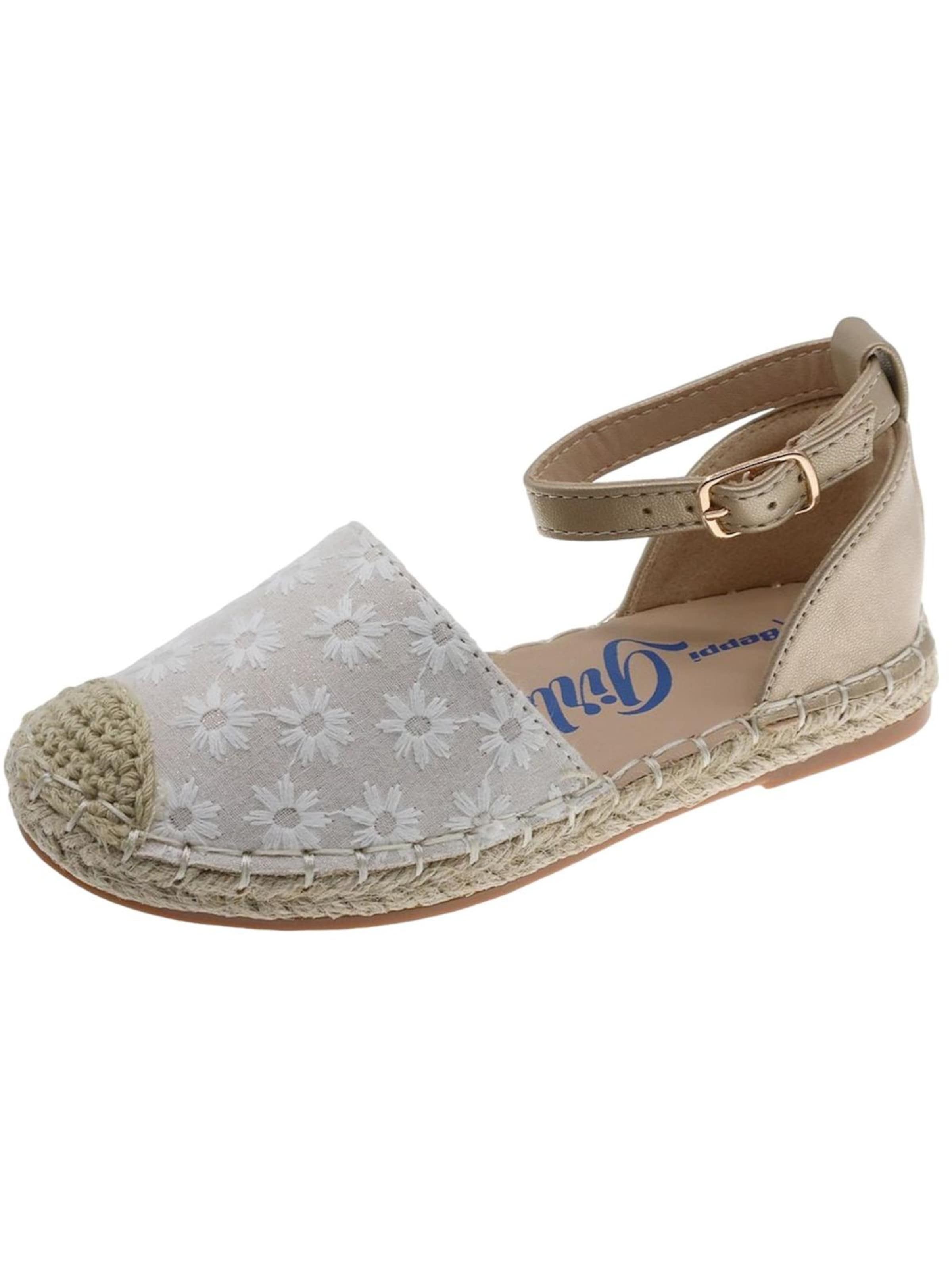 Beppi Sandals in Gold: front