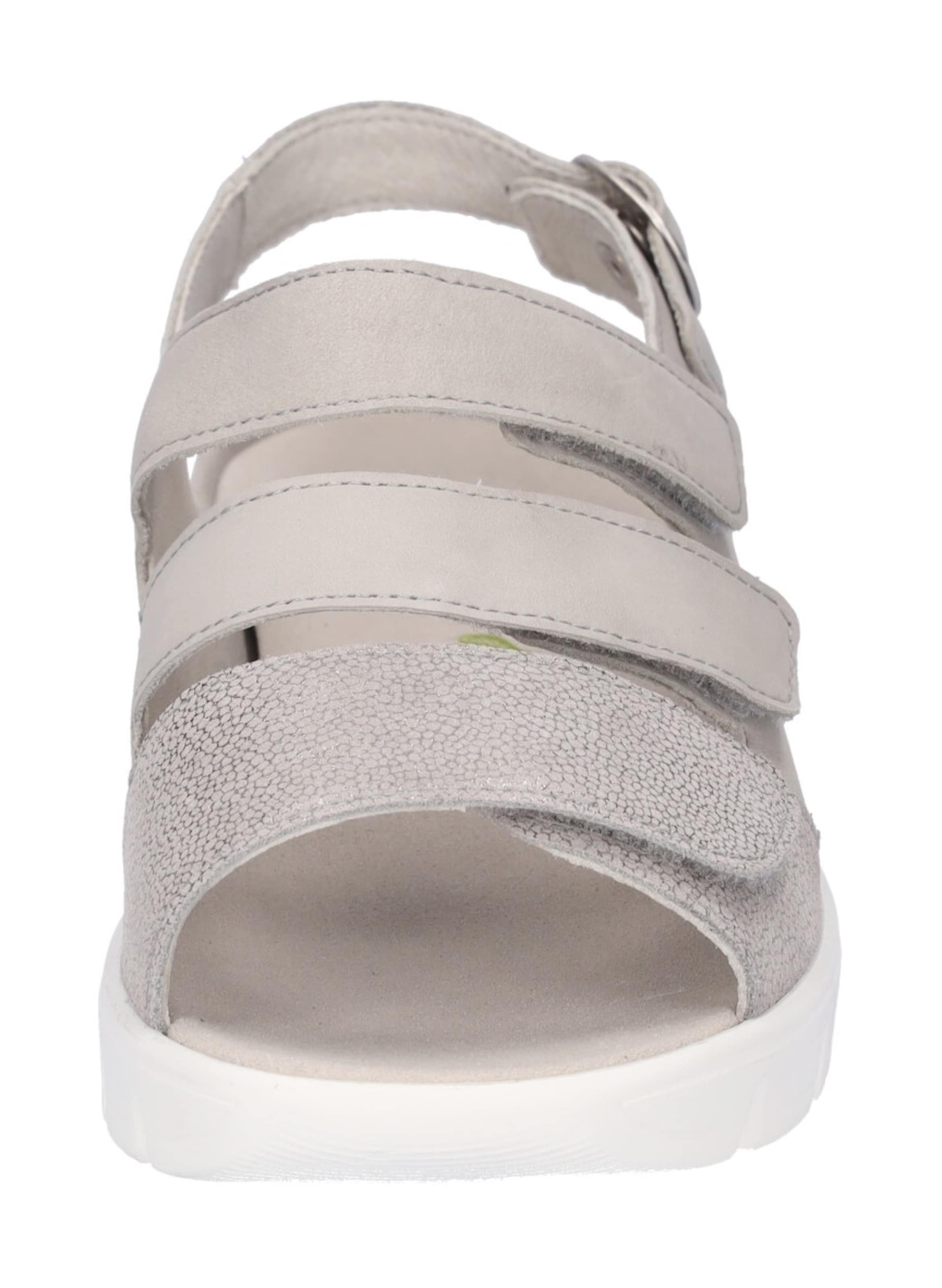 WALDLÄUFER Sandale in Grau