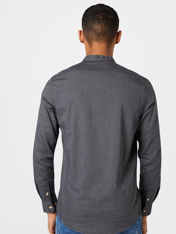 Kronstadt Regular fit Button Up Shirt 'Dean Diego' in Grey