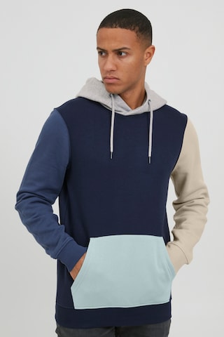 BLEND Hoodie 'LAMPERT' in Blau: predná strana