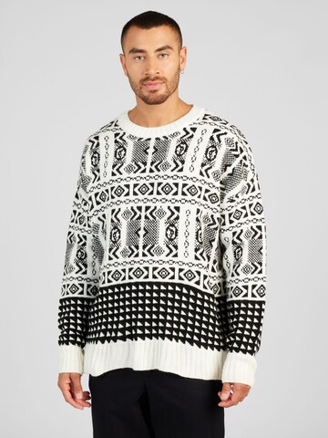 ABOUT YOU Sweater 'Sören' in White: front