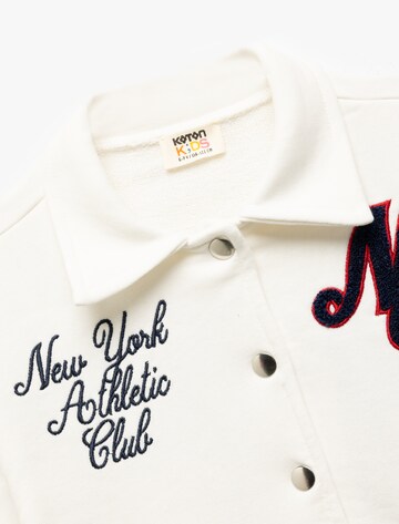 Koton Sweatjacke in Weiß