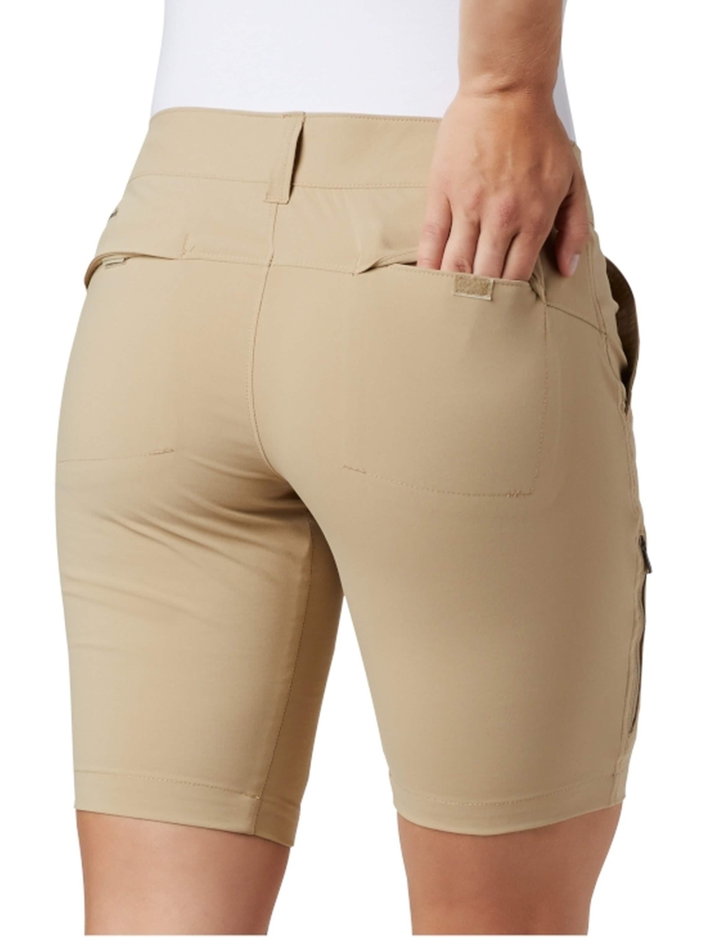 COLUMBIA Slimfit Sporthose 'Columbia Saturday Trail'‌ in Beige