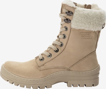 CAMEL ACTIVE Schnürstiefel in Beige