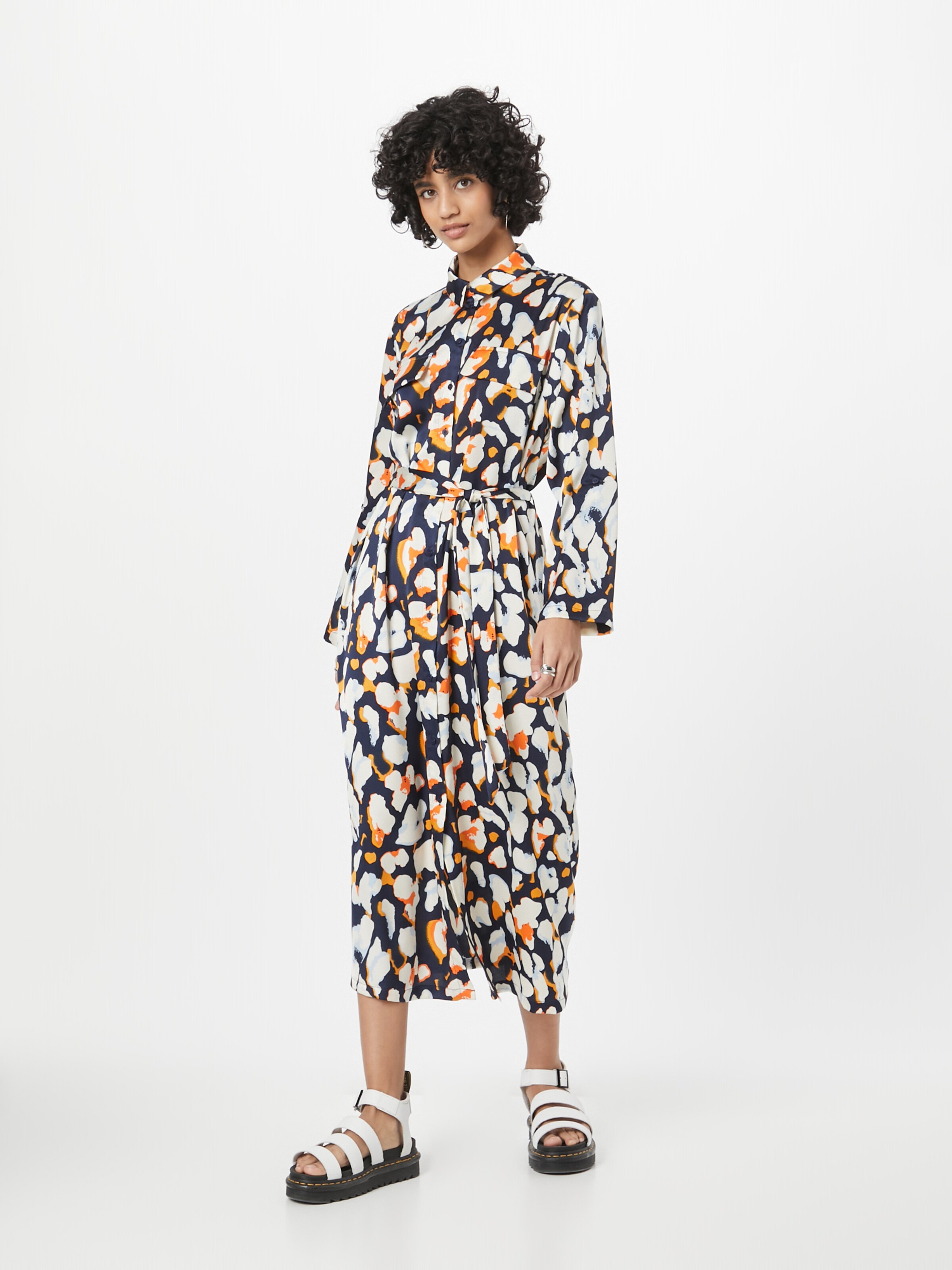vero moda black and white dress