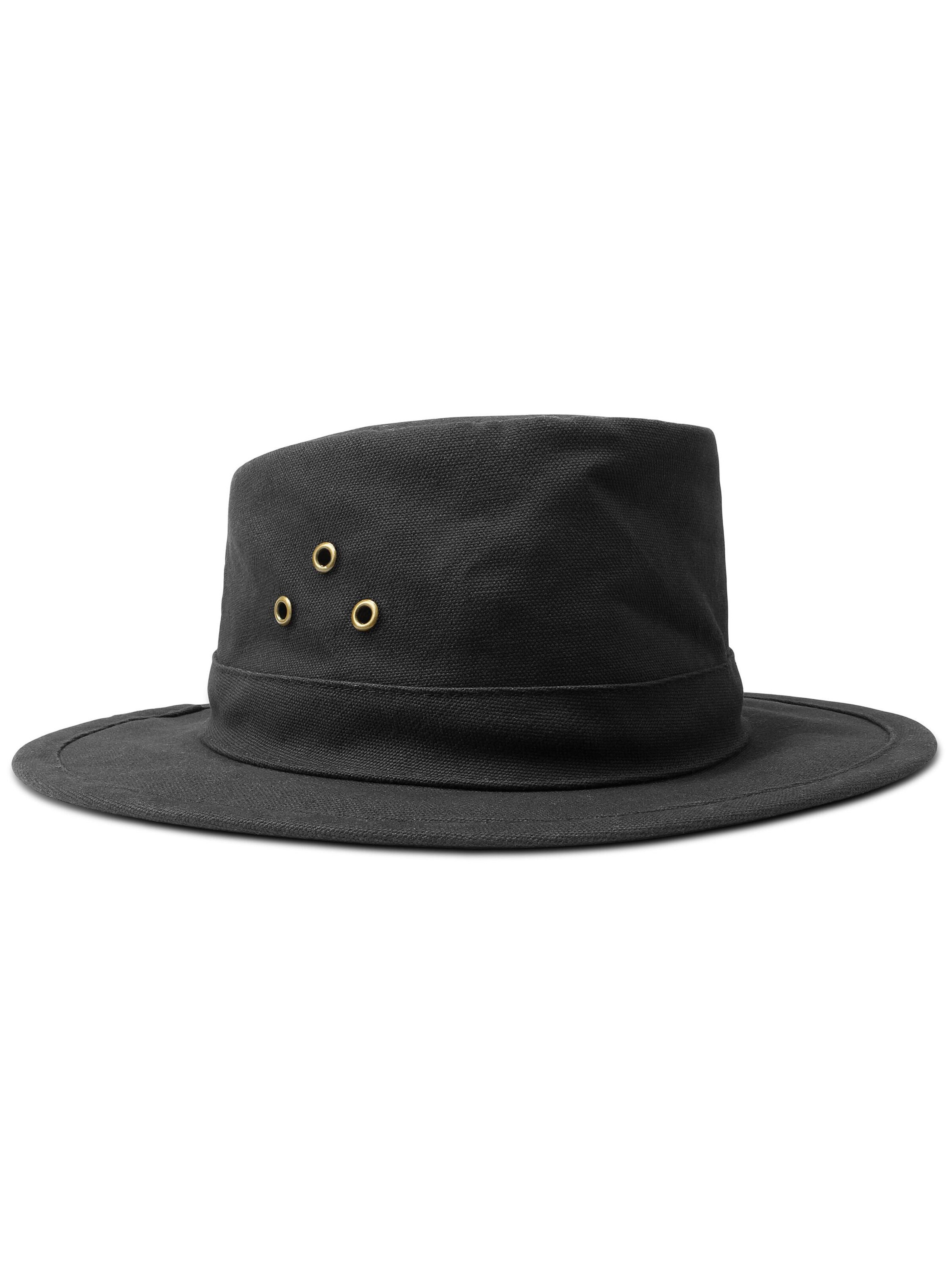 normani Hut 'Uluru' in Schwarz: Vorderseite