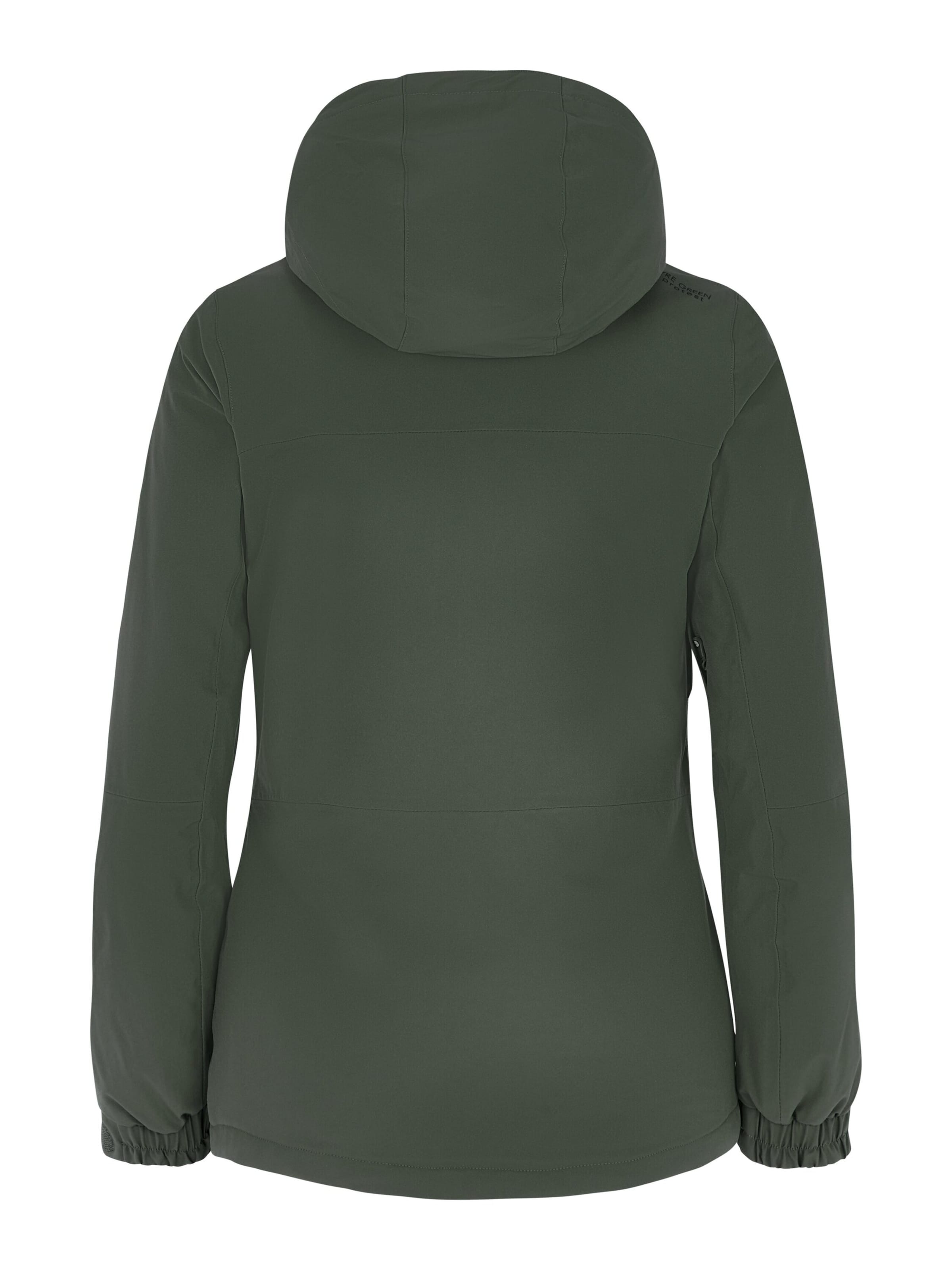 PROTEST Athletic Jacket 'PRTBEVERLY' in Green