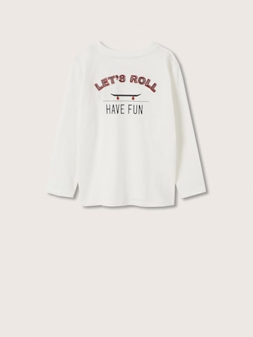 MANGO KIDS Shirt 'Stitch' in Wit