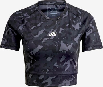 T-shirt fonctionnel ADIDAS PERFORMANCE en noir : devant