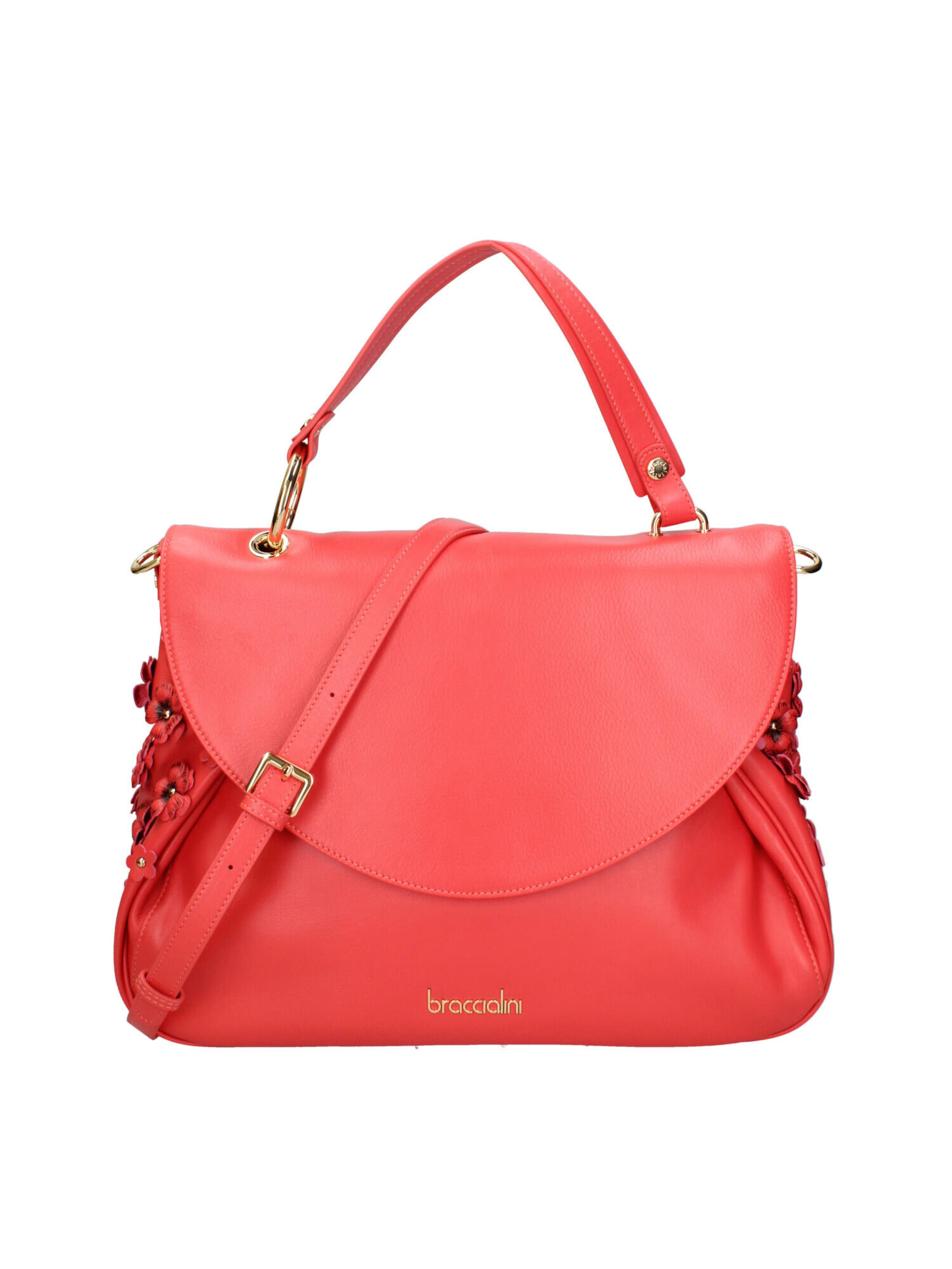 Braccialini Handtas in Rood: voorkant
