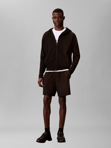 Calvin Klein Sweat jacket in Brown