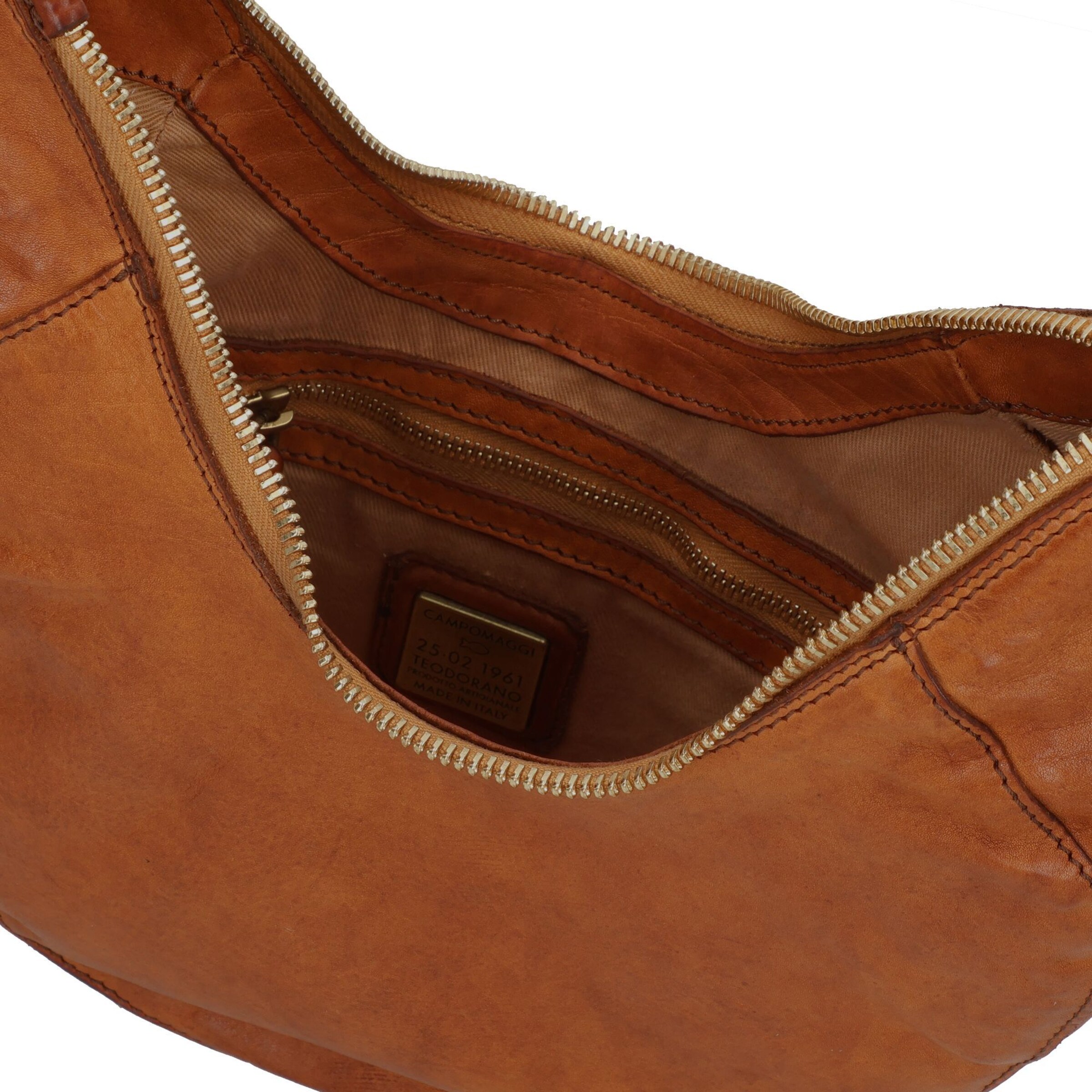 Campomaggi Schultertasche 'Monospalla' in Braun