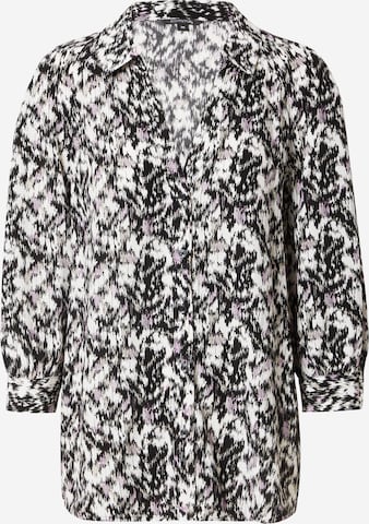 COMMA Blouse in Zwart: voorkant