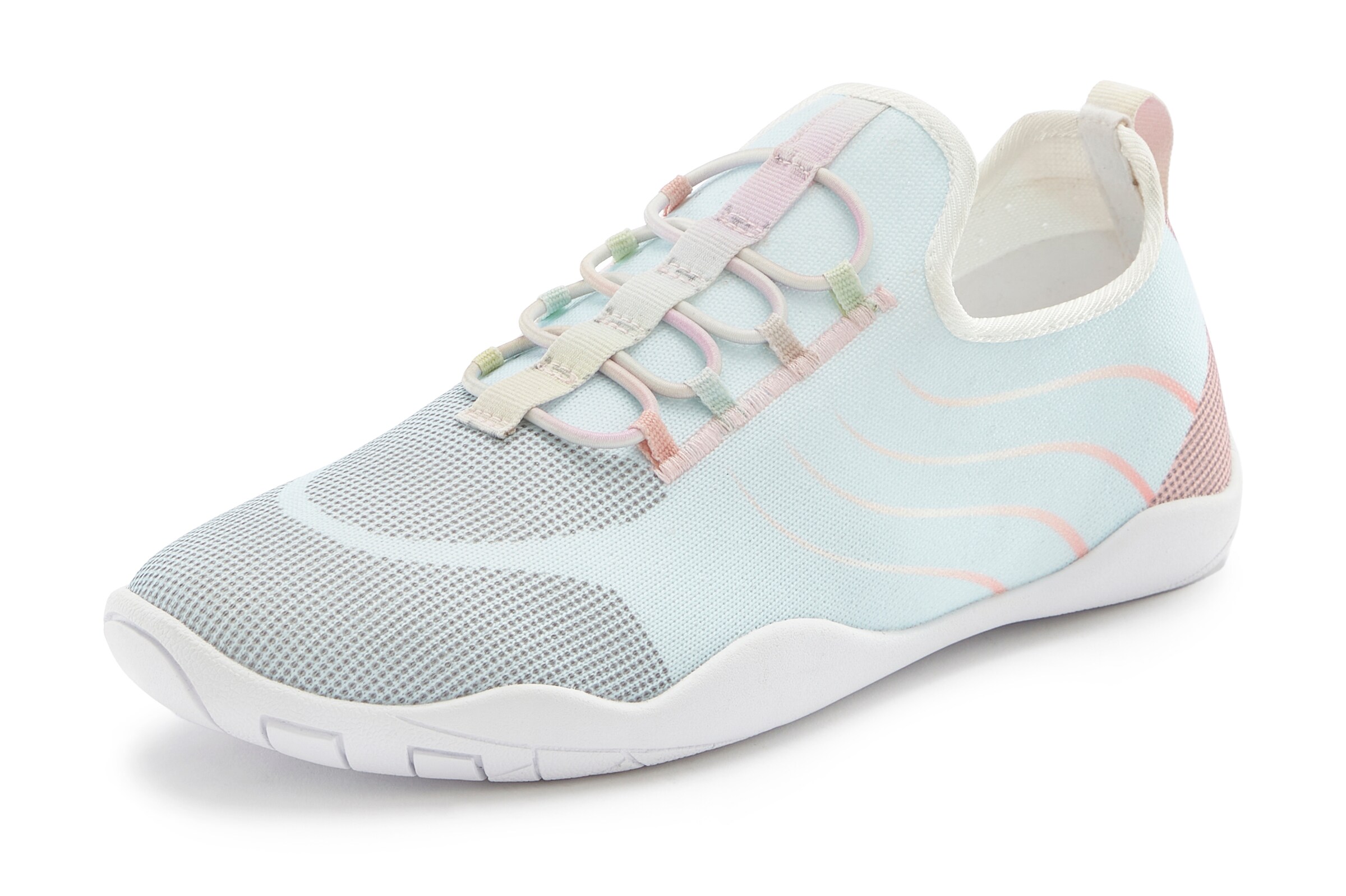 LASCANA Slip-on obuv - Modrá: predná strana