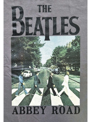 Maglietta 'Beatles Abbey Road T-Shirt' di The Beatles in grigio