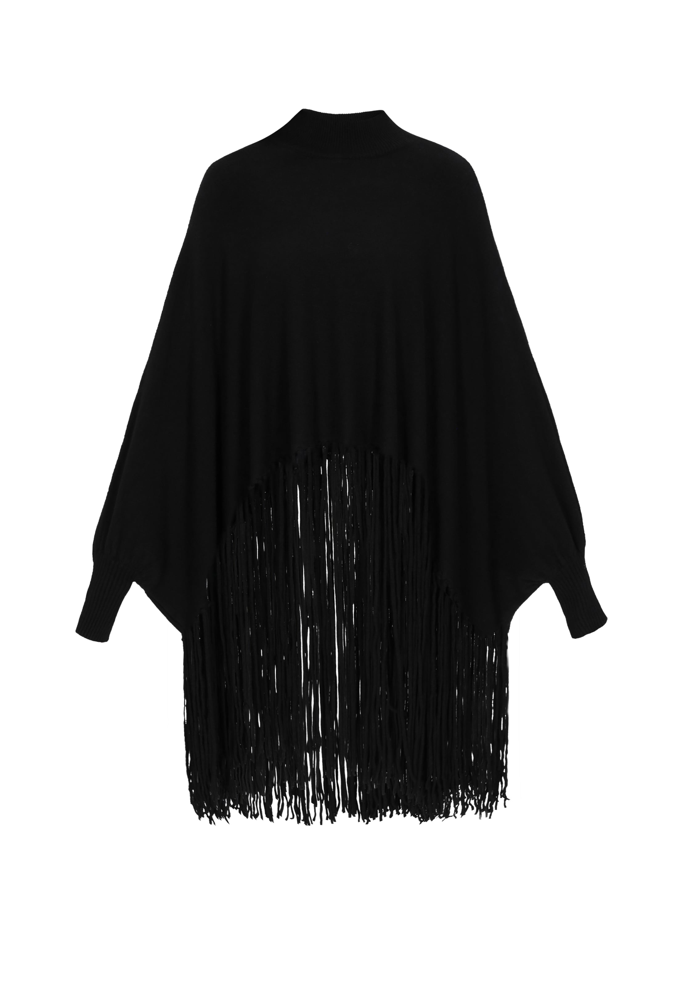 IZIA Υπερμέγεθες πουλόβερ σε μαύρο: μπροστά