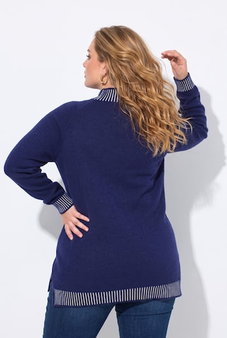 MIAMODA Sweater in Blue