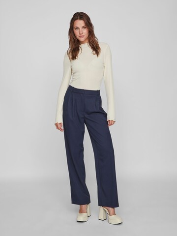 Wide Leg Pantalon à pince 'VIGA' VILA en bleu