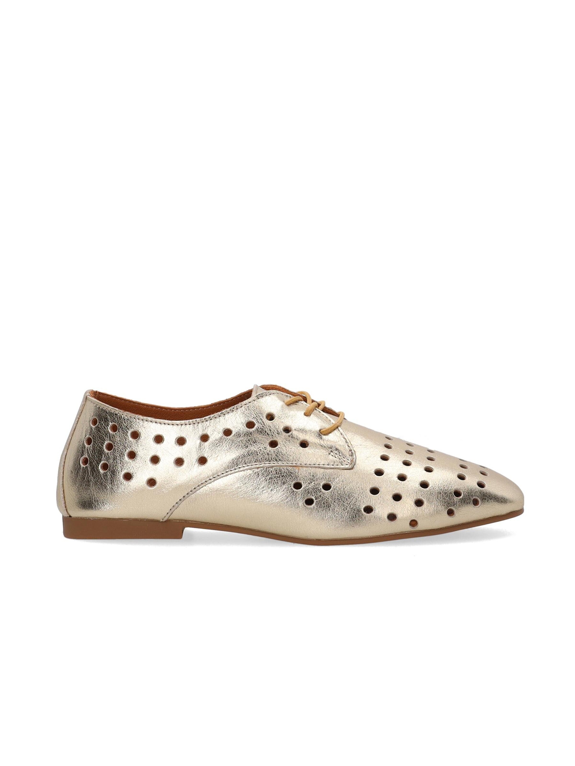 VENEZIA Schnürschuh 'Venezia'‌‌‌‌‌‌‌‌‌ in Gold: Vorderseite
