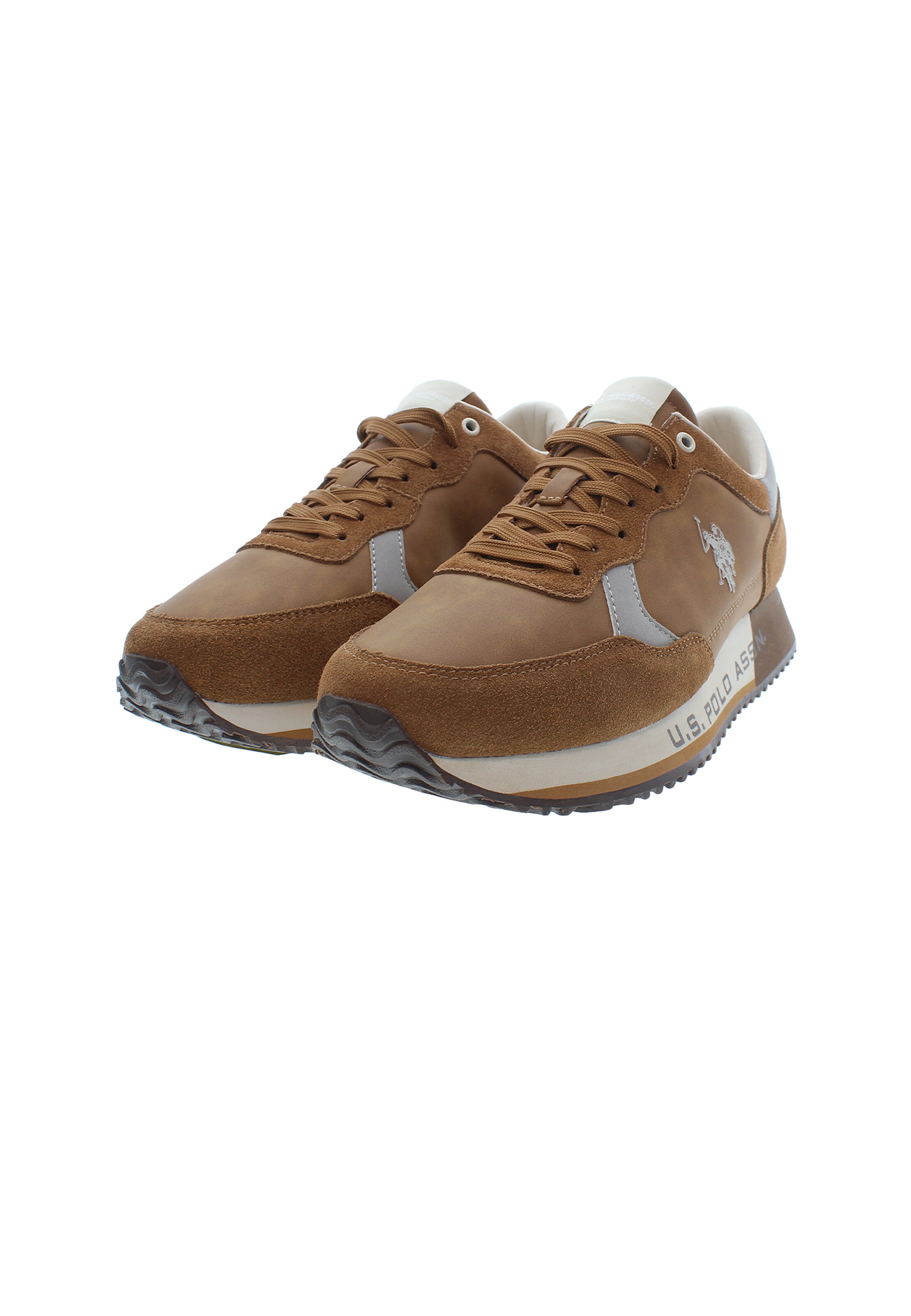 U.S. POLO ASSN. Platform trainers in Brown