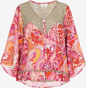 Chemisier usha FESTIVAL en rose : devant