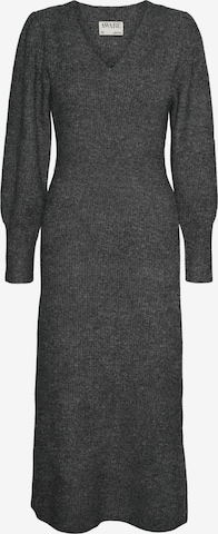 Robes en maille 'ANGALINA' VERO MODA en gris : devant