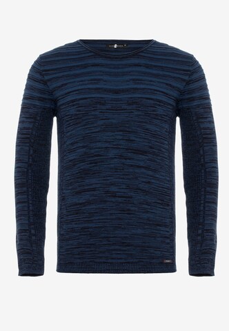 CIPO & BAXX Sweater in Blue: front