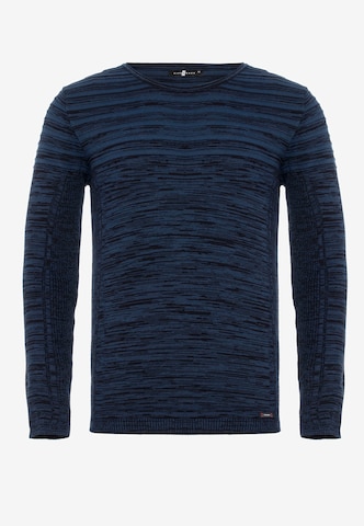 CIPO & BAXX Pullover in Blau: predná strana