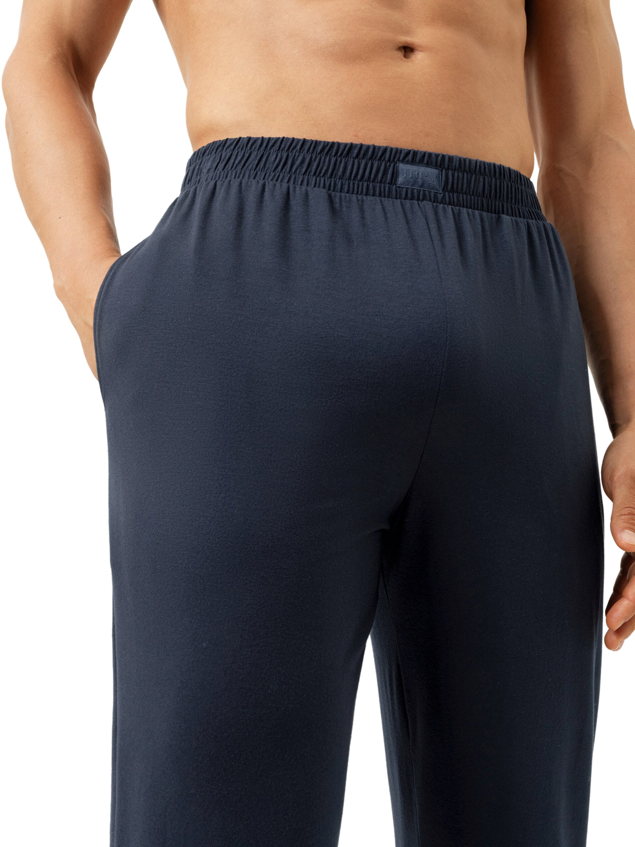 Mey Pyjamabroek 'Jefferson' in Blauw