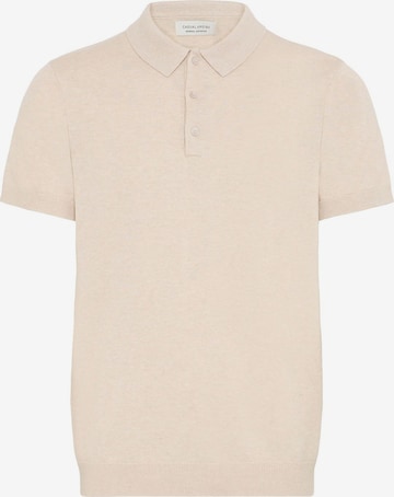 Pull-over ' CFBells ' Casual Friday en beige : devant