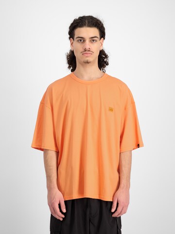 ALPHA INDUSTRIES - Camiseta 'RL T' en naranja: frente