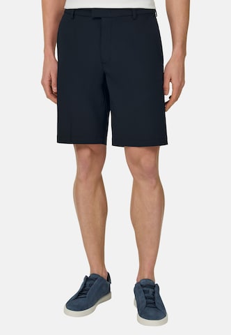 Boggi Milano Slimfit Chino in Blauw: voorkant