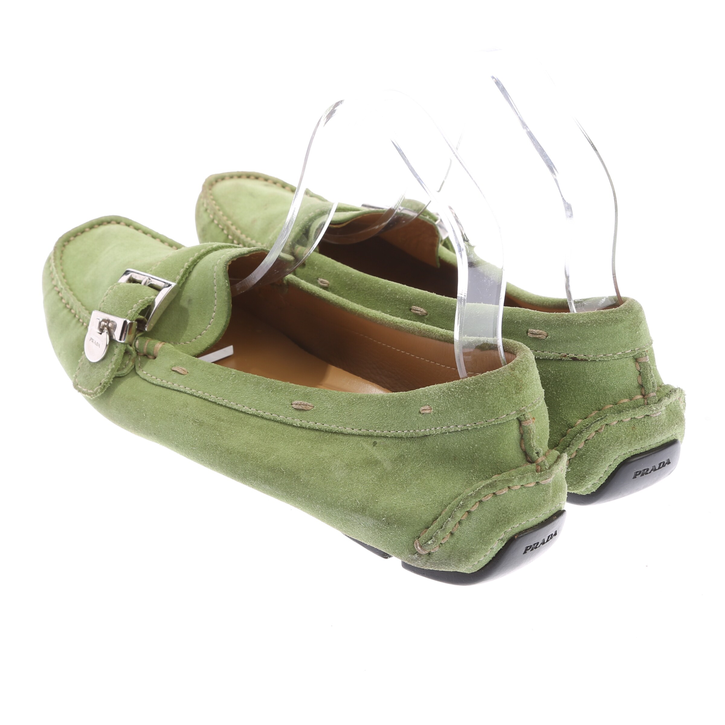 PRADA Halbschuhe 40 in Grün