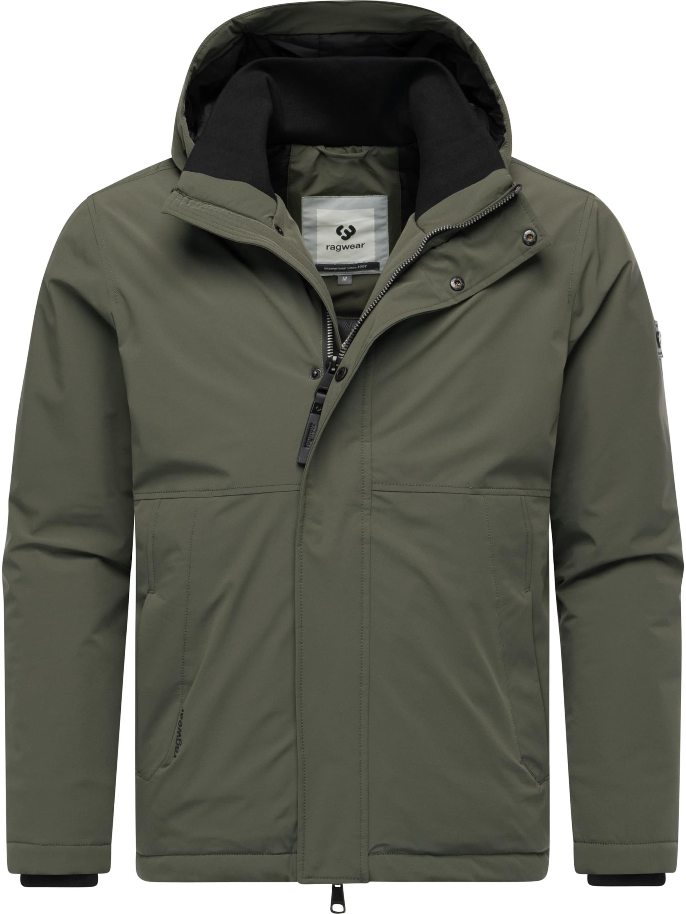 Giacca invernale 'Saqon' di Ragwear in verde