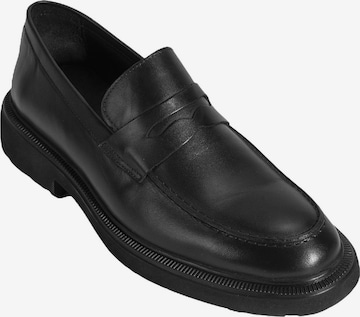 Desa Moccasin 'Slip-Ons' in Black: front