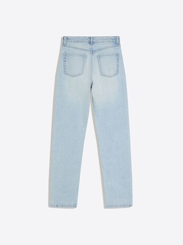 Bershka Szabványos Farmer 'MOM' - kék