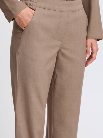 b.young - Loosefit Pantalón en beige