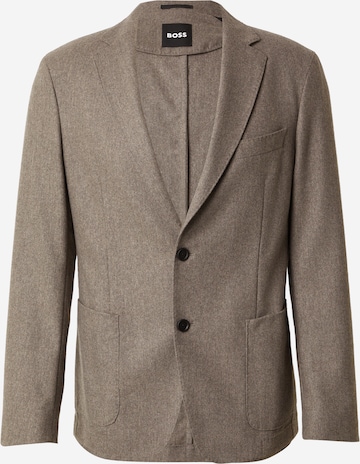 BOSS Regular Fit Pikkutakki 'P-Hanry-244' värissä beige: etupuoli