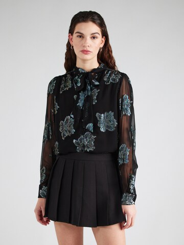 River Island Blouse in Zwart: voorkant