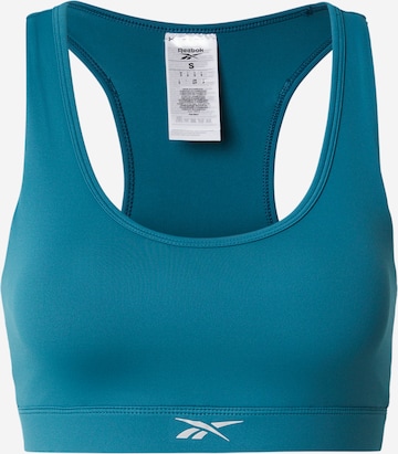 Reebok Bustier Sports-BH i blå: forside