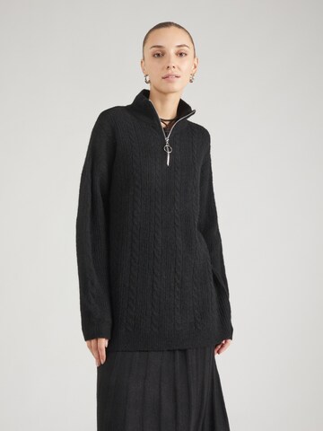 VERO MODA Πουλόβερ 'MILI' σε μαύρο: μπροστά