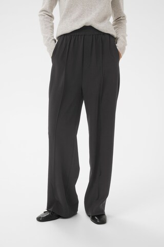 InWear Wide leg Trousers 'AdianIW' in Grey: front
