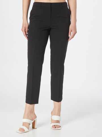 Dorothy Perkins Regular Pleated Pants in Black: front