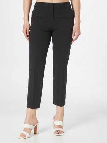 Dorothy Perkins - regular Pantalón de pinzas en negro: frente